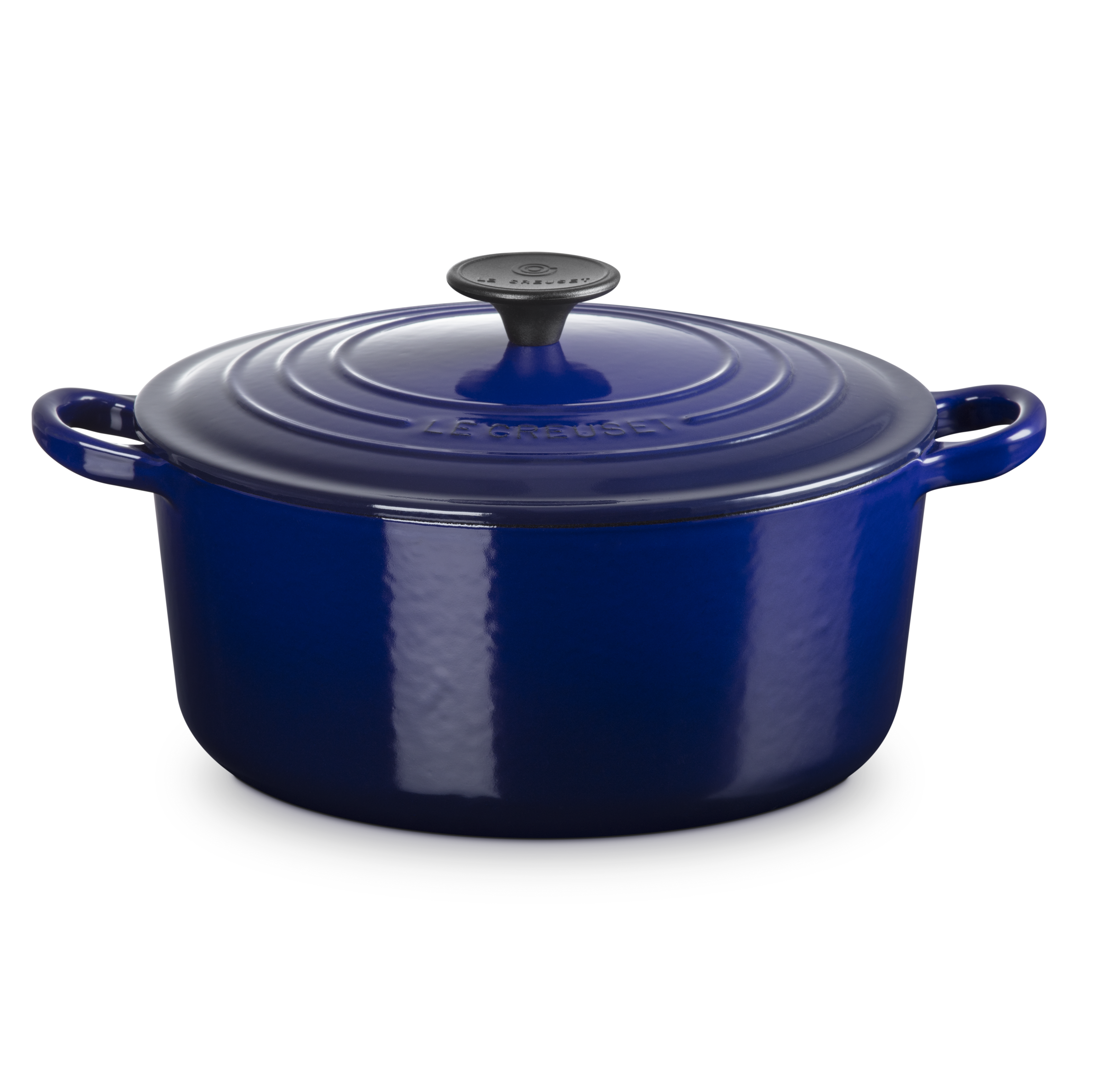 Le Creuset Bräter Tradition, rund 24 cm Indigo