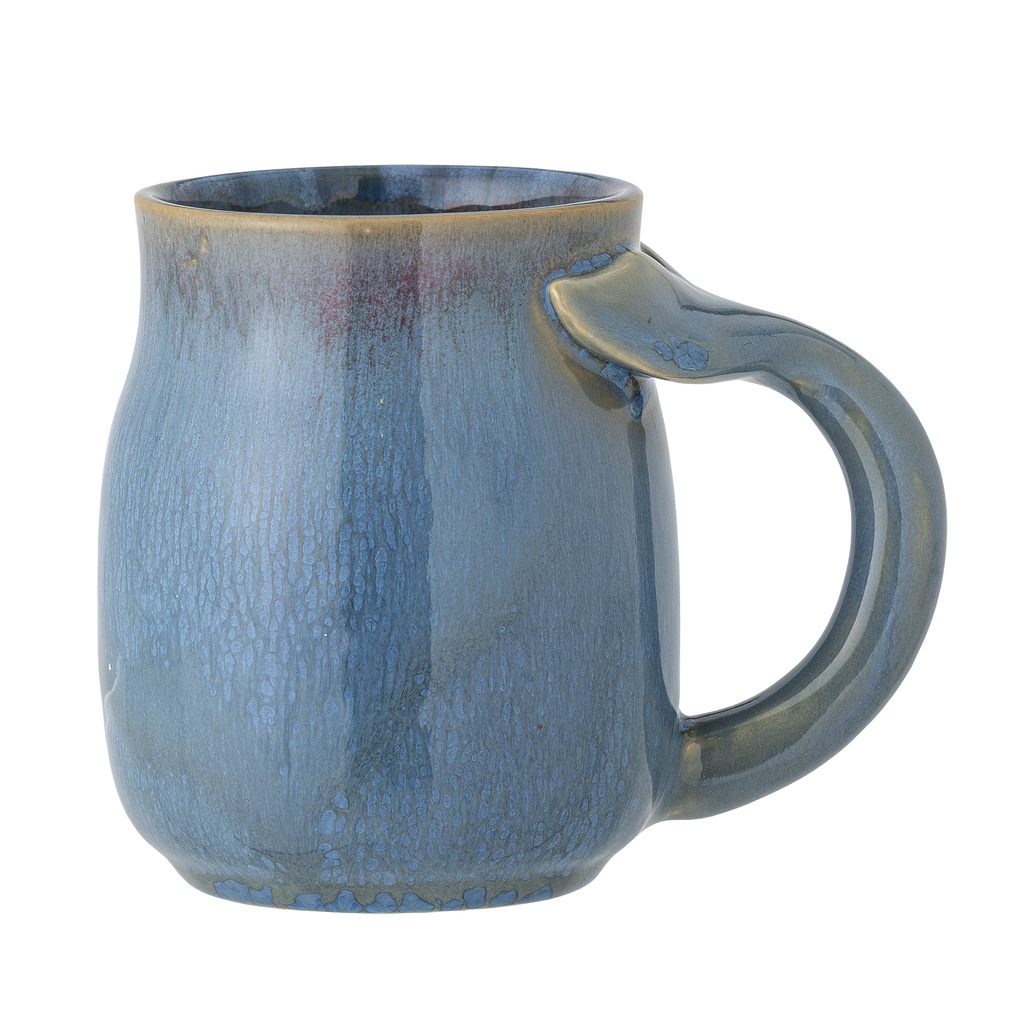 Becher Rinat, Blue, Steingut